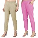 Regular Fit Fully Elastic Waist Ankle Length