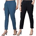 Regular Fit Fully Elastic Waist Ankle Length