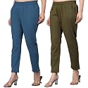 Regular Fit Fully Elastic Waist Ankle Length