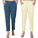 Regular Fit Fully Elastic Waist Ankle Length