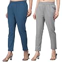 Regular Fit Fully Elastic Waist Ankle Length