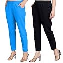 Regular Fit Fully Elastic Waist Ankle Length