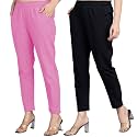 Regular Fit Fully Elastic Waist Ankle Length