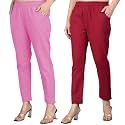 Regular Fit Fully Elastic Waist Ankle Length