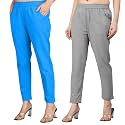 Regular Fit Fully Elastic Waist Ankle Length
