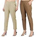 Regular Fit Fully Elastic Waist Ankle Length
