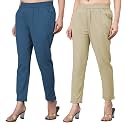Regular Fit Fully Elastic Waist Ankle Length