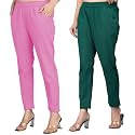 Regular Fit Fully Elastic Waist Ankle Length