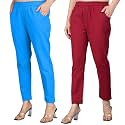 Regular Fit Fully Elastic Waist Ankle Length