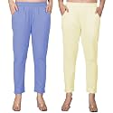 Regular Fit Fully Elastic Waist Ankle Length