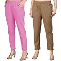 Regular Fit Fully Elastic Waist Ankle Length