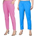 Regular Fit Fully Elastic Waist Ankle Length