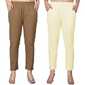 Regular Fit Fully Elastic Waist Ankle Length