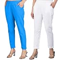 Regular Fit Fully Elastic Waist Ankle Length