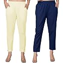Regular Fit Fully Elastic Waist Ankle Length