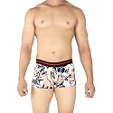 Regular Fit Printed Cotton Trunks for Men