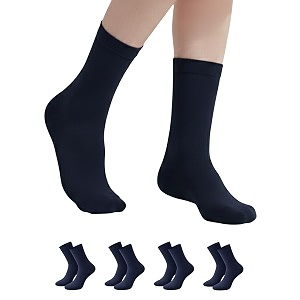 regular length school uniform socks for boys amp girls made with premium soft cotton pack of 5 pairs
