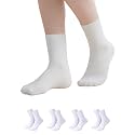 Regular Length School Uniform Socks for Boys &amp; Girls, Made with Premium Soft Cotton (Pack of 5 Pairs)