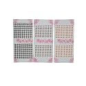Regular Plain Multi, Red, Marron Black Combo Colored Round Small, Medium, Large Bindis Sticker - (Bindi for Women Ladies Stylish) Set of 1 (Black Size 8 Marron Size 7 Red Size 8 (Pack of 3))