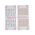Regular Plain Multi, Red, Marron Black Combo Colored Round Small, Medium, Large Bindis Sticker - (Bindi for Women Ladies Stylish) Set of 1 (Multi Size 7 Red Size 8 (Pack of 2))