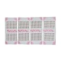 Regular Plain Multi, Red, Marron Black Combo Colored Round Small, Medium, Large Bindis Sticker - (Bindi for Women Ladies Stylish) Set of 1 (Marron Size 8 (Pack of 4))