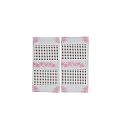 Regular Plain Multi, Red, Marron Black Combo Colored Round Small, Medium, Large Bindis Sticker - (Bindi for Women Ladies Stylish) Set of 1 (Marron Size 8 (Pack of 2))