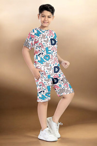 regy kids nightwear boys printed polycotton
