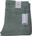 REGY Men Slim Mid Rise Green Jeans