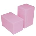 Rehabilitation Advantage Pink Foam Block Hand Exercisers, Set Of 16