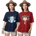 Reifica Pure Cotton Half Sleeve Loose Fit