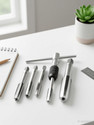 REIOENT PREMIUM QUALITY M6-M12 T-Handle Ratchet Tap Holder Wrench with 5pcs Single Sided Socket Wrench