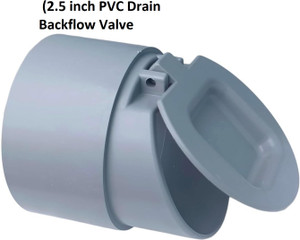 reioent pvc drain backflow valve drain capcovernon-return water valve75mm25 inch check valves