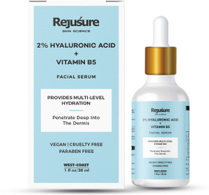 rejusure 2 hyaluronic acid  vitamin b5 facial serum  30ml 30 ml