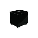REL Acoustics Tzero MKIII Powered Subwoofer – 6.5-Inch Down-Firing Driver with Class D Amplifier, RCA Inputs, Compact Design for Home Theater, Stereo Systems, and Surround Sound – High Gloss Black