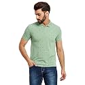 Men39s Cotton Half Sleeves Printed Polo T-shirt-POLO105