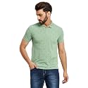 Men39s Cotton Half Sleeves Printed Polo T-shirt-POLO105