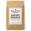 Relative Foods Baking Powder, No Added Aluminum, Cornstarch-Free, 25 lb