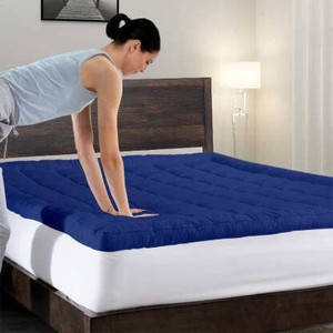 relaxfeel 2 inch 508 cm double size microfibre waterproof mattress topper