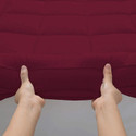 Relaxfeel 2 inch (5.08 cm) Double Size Poly Fiber Waterproof Mattress Topper