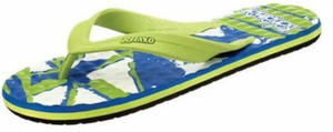 Relaxo Men Flip Flops Navy Green Blue