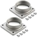 Relaxweex 2 Pack Aluminum Meter Socket Hub for 200 Amp Service, 2 Inch