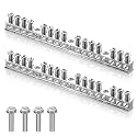 Relaxweex 2 Set Ground Bar Kit, 15 Terminal Positions for Electrical Panel