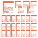 Relaxweex 24 Count Dishwasher Temperature Test Strips 160°f Heat Test Labels for Commercial Home Dishwashers Waterproof Adhesive Stickers