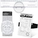 Relaxweex Aviation Pilot Tool Kit E6b Flight Computer Calculator Kneeboard