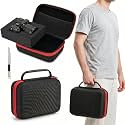 Relaxweex Hard Case with Foam, 12.6 X 8.27 X 3.5 Inch, Black and Red