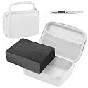 Relaxweex Hard Case with Foam, 7.8 X 6.3 X 3.5 Inch, White