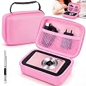 Relaxweex Hard Case with Foam, Pink, 7.1 x 4.7 x 3.1 Inch