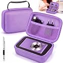 Relaxweex Hard Case with Foam, Purple, 7.1 x 4.7 x 3.1 Inch