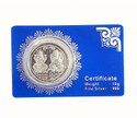 RELBEES White silver coin 10 g Modern Coin Collection (2 Coins)