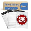 Reli. Poly Mailers White 10x13" | 500 Count | White